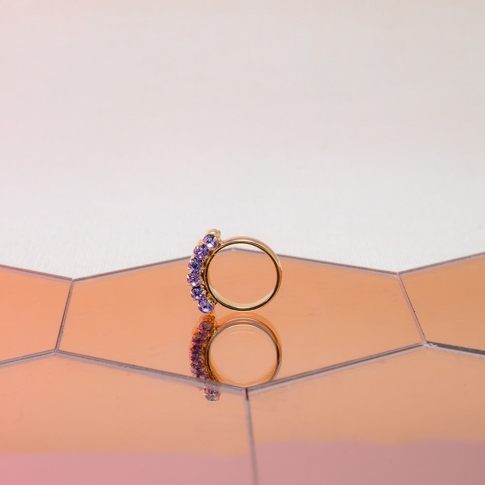 Emerald Tiger – Asteria Ring