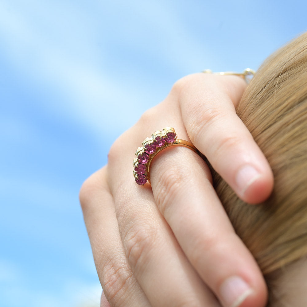 Emerald Tiger – Asteria Ring