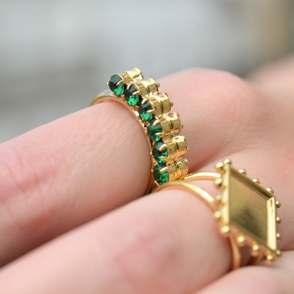 Emerald Tiger – Asteria Ring