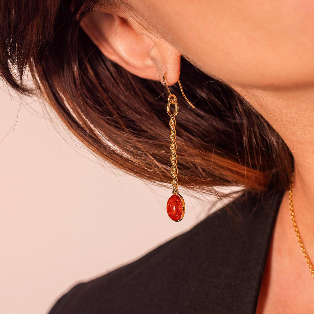 Emerald Tiger - ATHENS Earrings