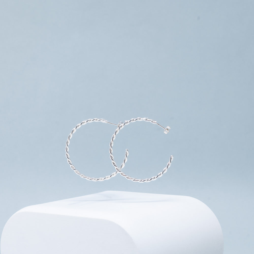 Emerald Tiger - NAXOS earrings – oversized hoop earrings