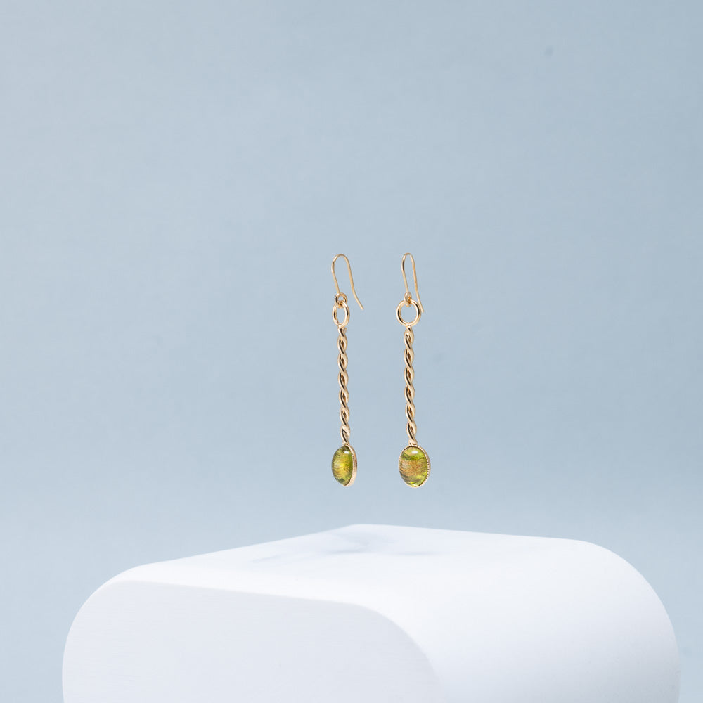 Emerald Tiger - ATHENS Earrings