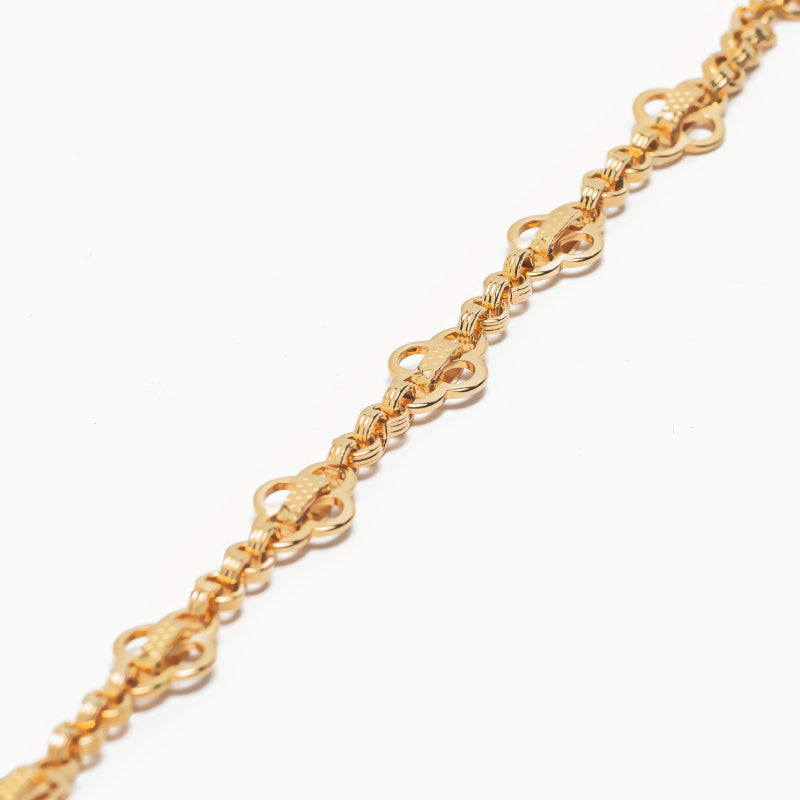 Emerald Tiger - Lucky Clover Bracelet