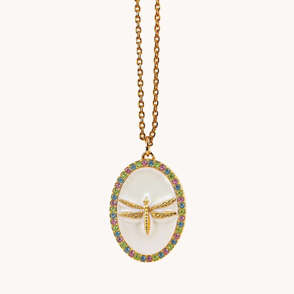 Emerald Tiger - Barcelona Medallion Necklace