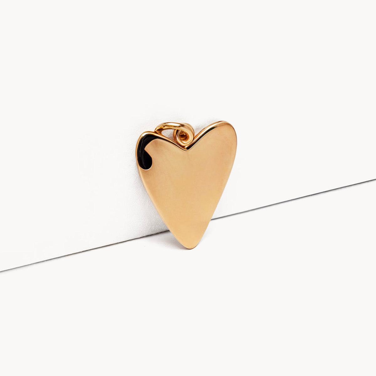 Emerald Tiger - ILY Gold Heart Necklace